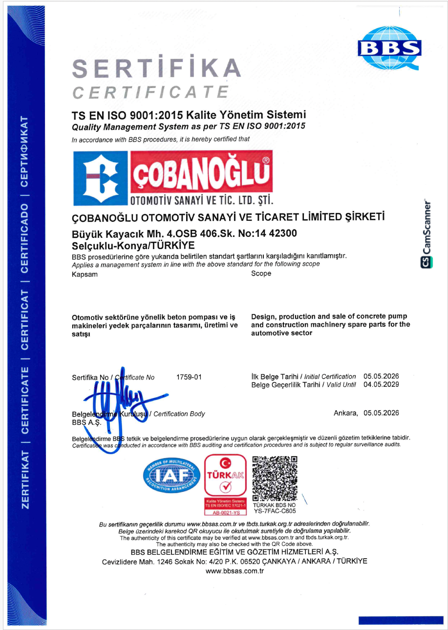 ISO 9001:2015 Certification Successfully Renewed