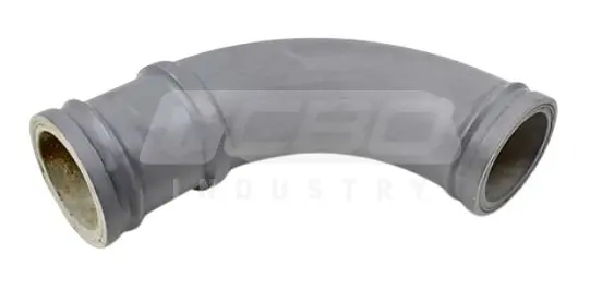DELIVERY PIPE ELBOW PROLINE 702P SK125/5,5x90° 275S -W/EXT.100MM (7+5mm)