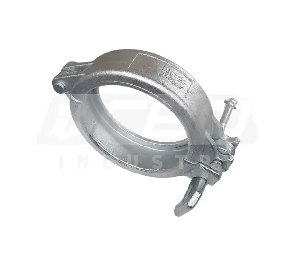 CUP-TENSION CLAMP DN 150 WITH WEDGE-TYPE LOCK